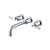 Isenberg Serie 250 250.2450 Two Handle Wall Mounted Tub Filler