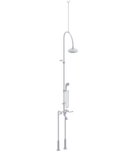 Load image into Gallery viewer, Rubinet 2FRVL Floor Mount Tub Shower With Hand Held Shower