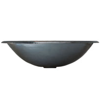 Load image into Gallery viewer, Thompson Traders 2OBC-BN Limited Editions Bath Black Nickel Matisse Oval Handcrafted Copper  Lifetime Black Nickel