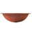 Thompson Traders 2OP Rennovations Bath Fired Copper Matisse Oval Handcrafted Copper Fired Copper