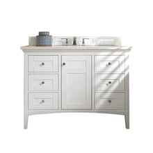 Load image into Gallery viewer, James Martin 527-V48-BW-3WZ Palisades 48&quot; Single Vanity With 3 CM Top - Bright White