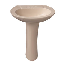 Load image into Gallery viewer, Barclay 3-202 Hampshire 575 Pedestal Lavatory 4&quot; Centerset