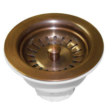 Load image into Gallery viewer, Native Trails DR320-SC 3.5&quot; Basket Strainer Solid Copper
