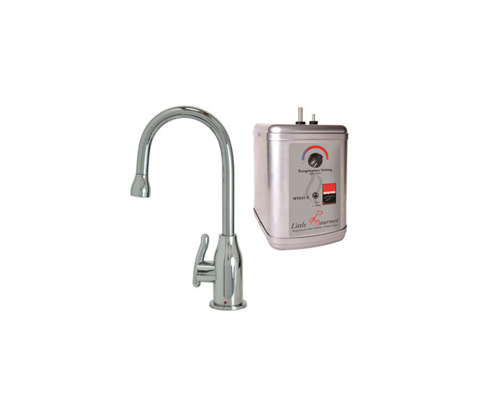 Mountain Plumbing MT1800DIY-NL Francis Anthony Collection Hot Water Faucet & Little Gourmet Premium Hot Water Tank