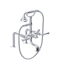 Load image into Gallery viewer, Rubinet 3DRVL Deck Mount Tub Filler With Hand Held Shower
