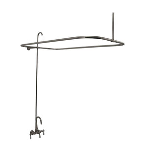 Barclay 4124-CP  Shower Unit for Cast Iron Tubs Less Shower head  - Polished Chrome