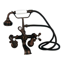 Load image into Gallery viewer, Barclay 4602-MC Elephant Spout Hand Shower With Swvl Mts Cross Holders