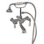 Barclay 4602-PL Elephant Spout Hand Shower With Swvl Mts Porc Holders
