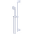Rubinet 4GIC0 Adjustable Slide Bar With Hand Held Shower Assembly