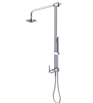 Rubinet 4UGN2 Bar With Iet At Shower Head. IncludeLasalle Shower Head, 12 Shower Arm, 30 Adjustable Slide Bar (Can Be Cut To Suit), Hand Held Shower Diver