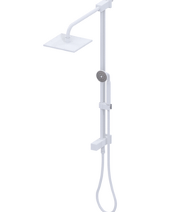 Rubinet 4UIC2 Bar With Iet At Shower Head. Include 8 Shower Head, 12 Shower Arm, 30 Adjustable Slide Bar (Can Be Cut To Suit), Hand Held Shower  Diverter