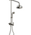 Rubinet 4URM1 Bar With Iet At Shower Head, Include 8 Shower Head, 12 Shower Arm, 30 Adjustable Slide Bar (Can Be Cut To Suit), Hand Held Shower Diverter