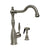 Concinnity Faucet 500405 Yorktown Swivel Spout,Side Lever,Single Hole Kitchen Set w/Handspray