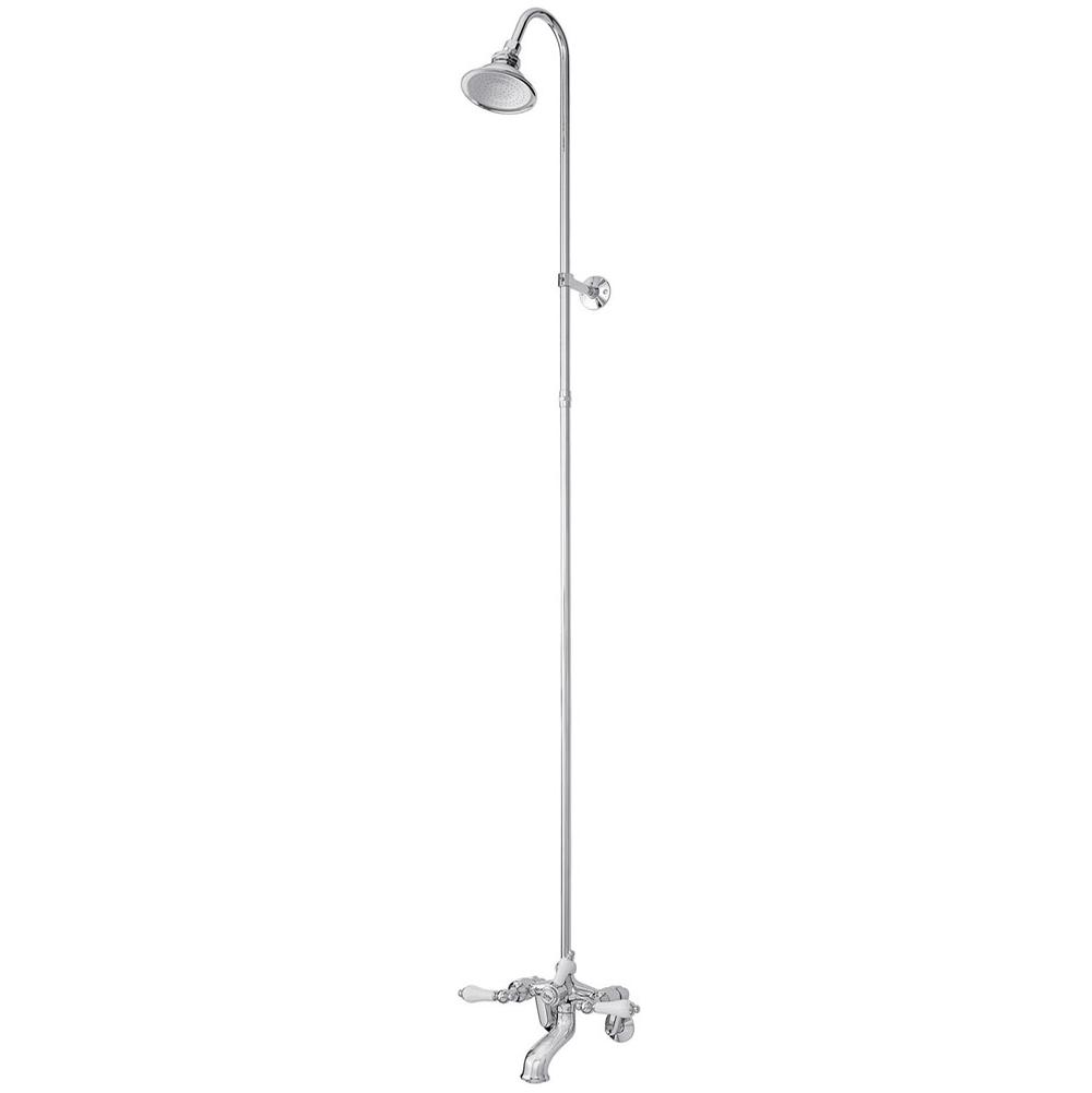Cheviot 5158-LEV 5100 Series Tub Filler With Overhead Shower - Lever Handles