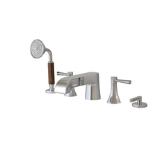 Load image into Gallery viewer, Aquabrass ABFB53006 53006 Otto 5Pc DeckMount Tub Filler with Handshower