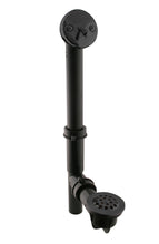 Load image into Gallery viewer, Westbrass 592144 Black 1-1/2 in. Tubular Trip Lever Bath Waste