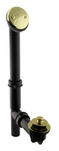 Load image into Gallery viewer, Westbrass 597144 Black 1-1/2 in. Tubular Pull  Drain Bath Waste