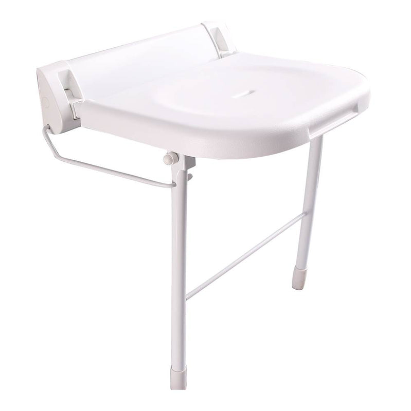 Barclay 6191-WH 18 Wall Mount Folding Shower  - White