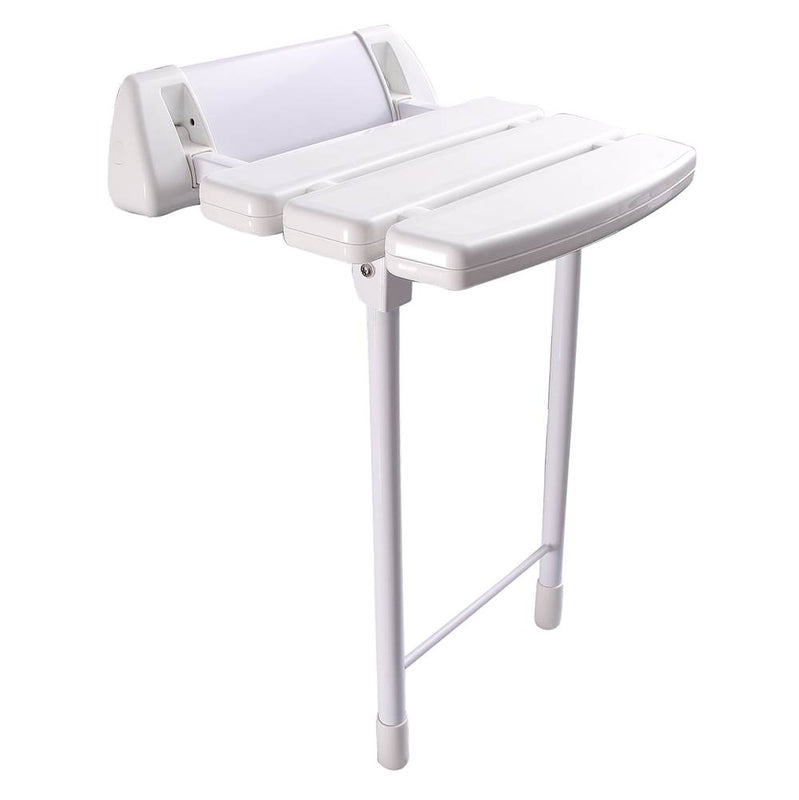 Barclay 6193-WH 14 Wall Mount Slatted Folding  - White
