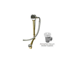 Mountain Plumbing BDR20TF27 27" Tub Filler Drain Brass Body Cable Operated