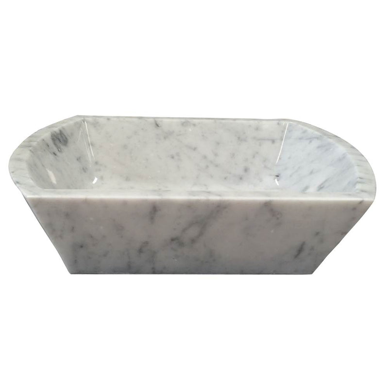 Barclay 7-742MPCA Mayon Marble Above Counter Basin  - Carrara Marble