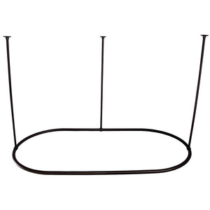 Barclay 7152-72 72 Oval Shower CurtainRing