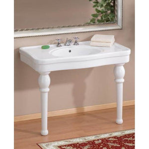 Cheviot 727-WH-8 Specialty Astoria Console Sink  - White