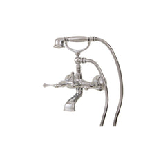 Load image into Gallery viewer, Aquabrass ABFB07304 7304 Regency WallMount Cradle Tub Filler with Handshower