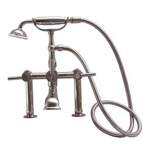 Barclay 7601-ML Deck Mount Tub Faucet With Lever Handles Hand Shower