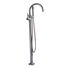 Load image into Gallery viewer, Barclay 7922 Dolan Free Standing Gooseneck Tub Filler