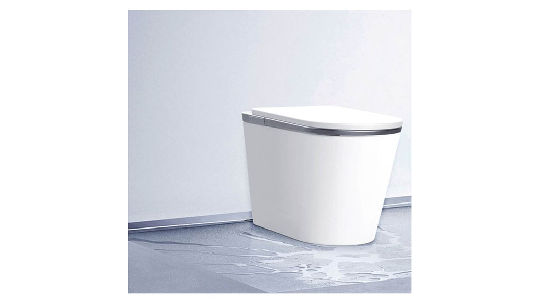 Trone 820445 Ganza I Smart Bidet Toilet with ToeTouch Auto Open - White