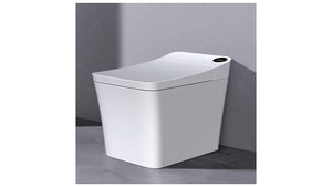 Trone 820446 Tahum Smart Bidet Toilet with ToeTouch Auto Open - White