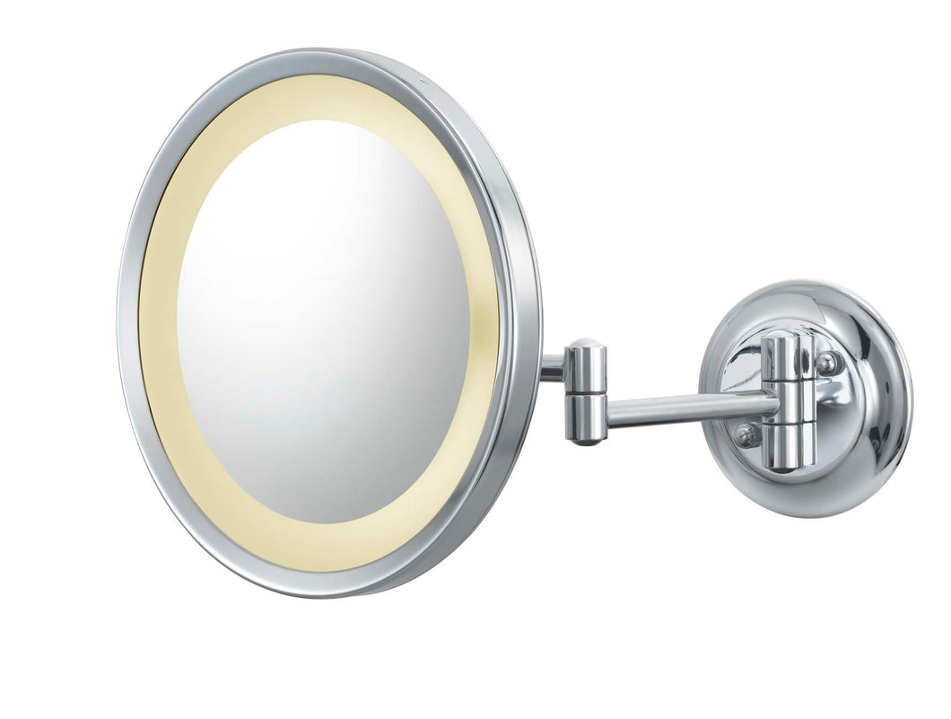 Aptations 944-2 Round Magnified Mirror With Switchable Light Color