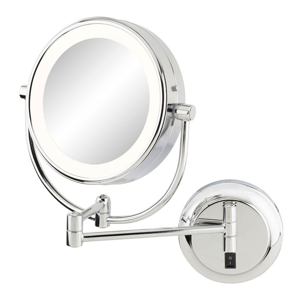 Aptations 945-2 Neomodern Magnified Makeup Mirror With Switchable Light Color