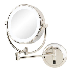 Aptations 945-2 Neomodern Magnified Makeup Mirror With Switchable Light Color