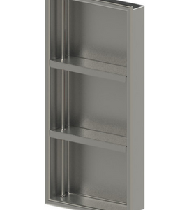 Rubinet 9TWN4 12 x 24 Recessed WalNiche With Adjust. Shelves