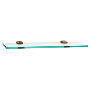 Alno A7950-18 18" Glass Shelf w/Brackets