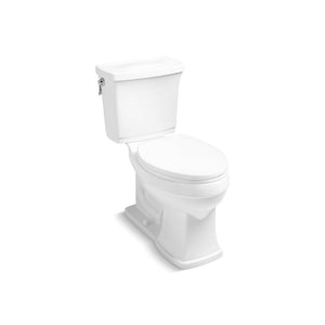 Kallista P70300-00-0 Bridgeton Two-Piece Toilet, Less Seat in Stucco White