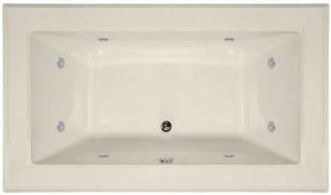Hydro Systems ANG7242AWP Angel 72 X 42 Center Drain Acrylic Whirlpool Jet Tub System