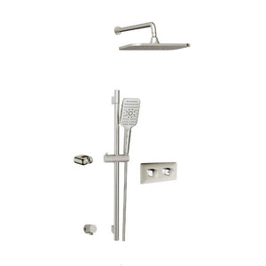 Aquabrass ABSZINABOX01G INABOX 1 Shower Faucet - 2 Way NON Shared -T12123 Valve Required