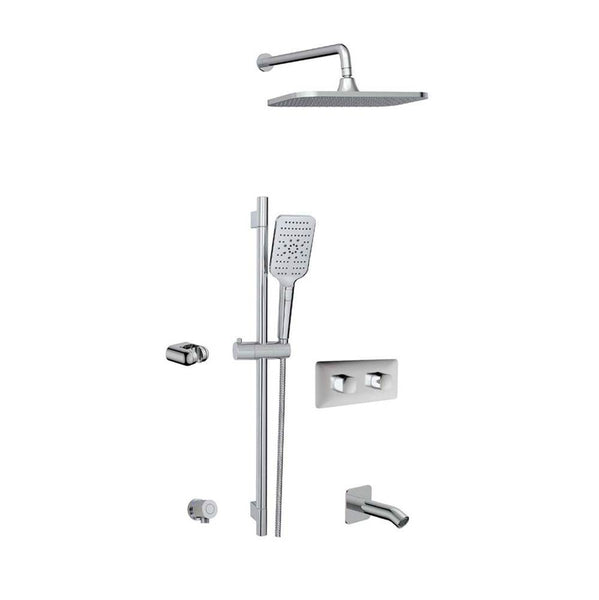 Aquabrass ABSZINABOX02 INABOX 2 Shower Faucet - 2 Way Shared - T12123 Valve Required