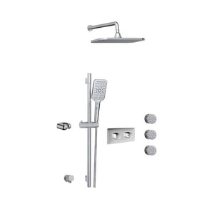 Aquabrass ABSZINABOX03G INABOX 3 Shower Faucet - 3 Way NON Shared - T12123 Valve Required