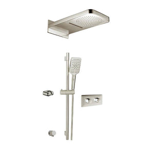 Aquabrass ABSZINABOX04G INABOX 4 Shower Faucet - 3 Way NON Shared - T12123 Valve Required