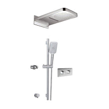 Load image into Gallery viewer, Aquabrass ABSZINABOX04 INABOX 4 Shower Faucet - 3 Way Shared - T12123 Valve Required