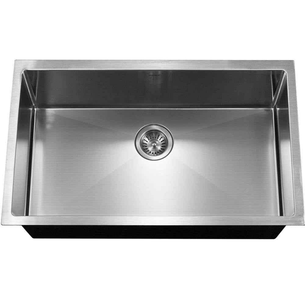 Hamat AXI-3218S 10mm Radius Undermount Large Single Bowl Kitchen Sink