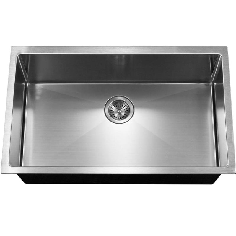 Hamat AXI-3218S 10mm Radius Undermount Large Single Bowl Kitchen Sink