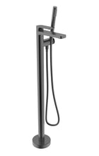Load image into Gallery viewer, BARiL B04-1100-00-175 Floor-Mounted Tub Filler With Hand Shower