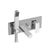 BARiL T05-2001-150 Trim Only For Pressure Balanced Wall-Mounted Tub Faucet With Hand Shower