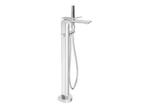 BARiL B56-1100-00-175 Floor-Mounted Tub Filler With Hand Shower