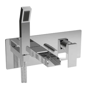 BARiL B95-2001-00 Wall-Mounted Tub Faucet With Hand Shower